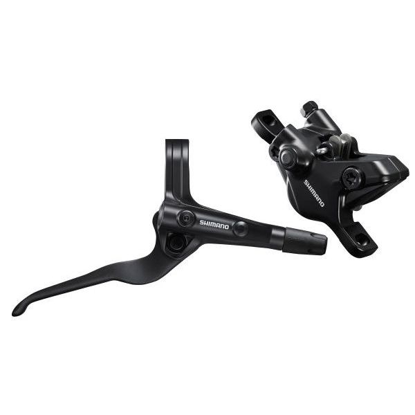 Hydraulisk skive jet Shimano MT402-3 MT410 bag - uden en bremsedisk - sort