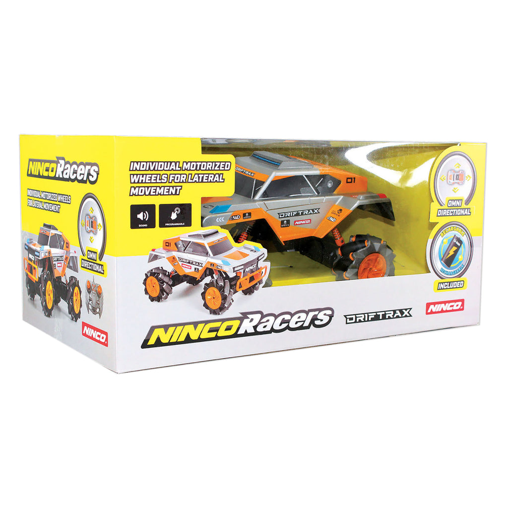 Ninco rc drift trax bil 34x18x15,8 cm grå orange