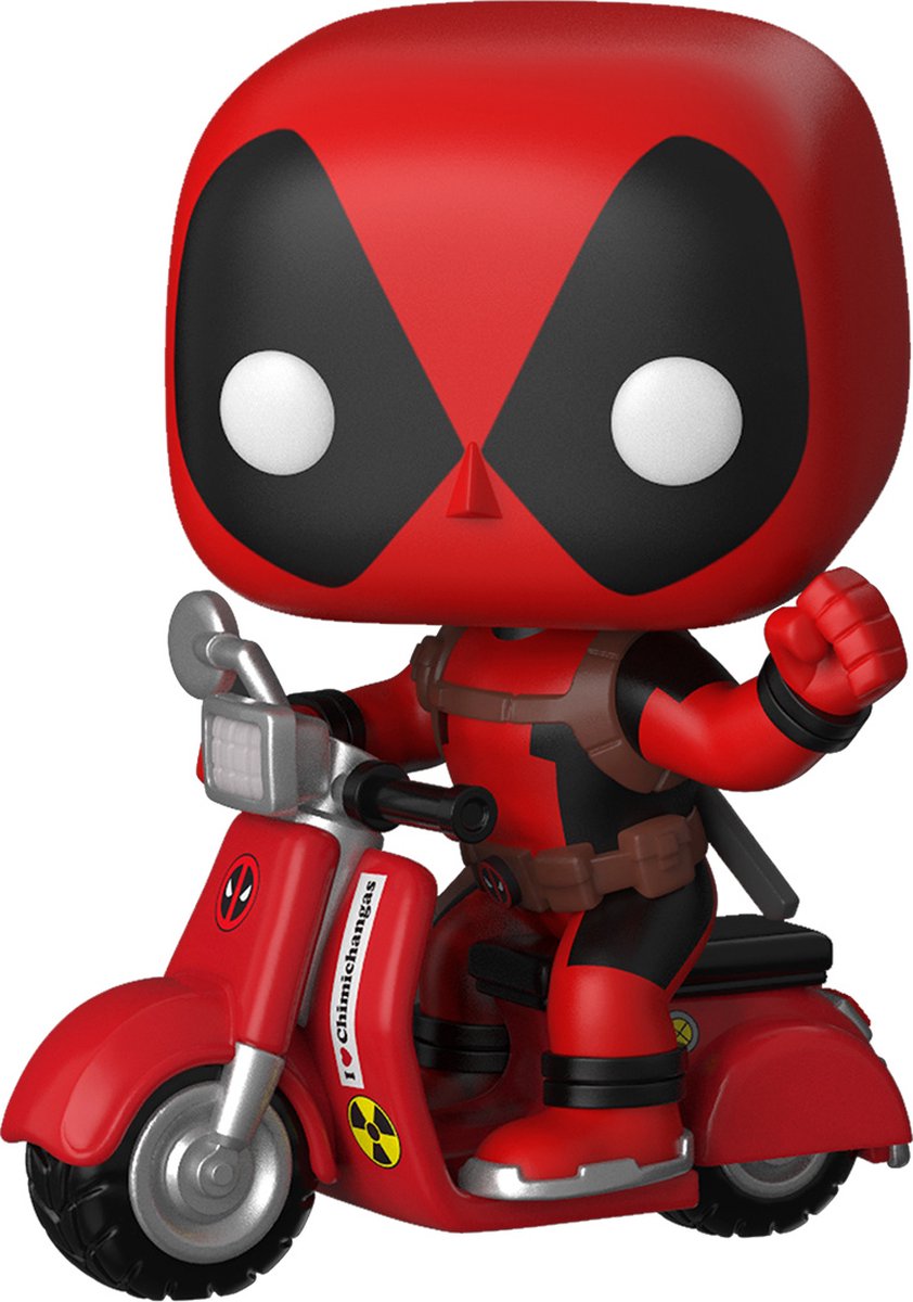 Funko pop! deadpool deadpool på scooter - #45 samlerfigur