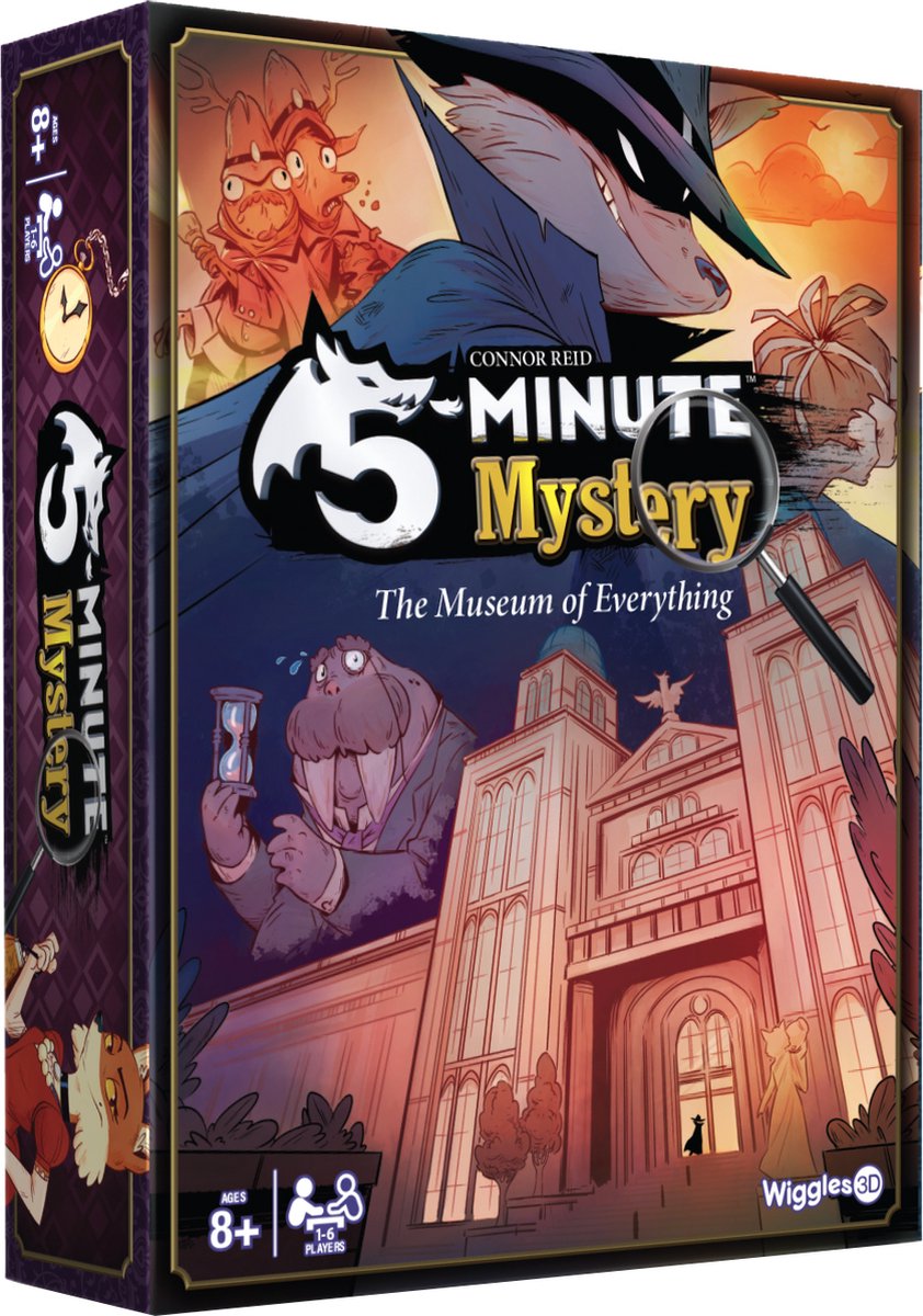 3d vrikker 5 minutters mysterium - kortspil