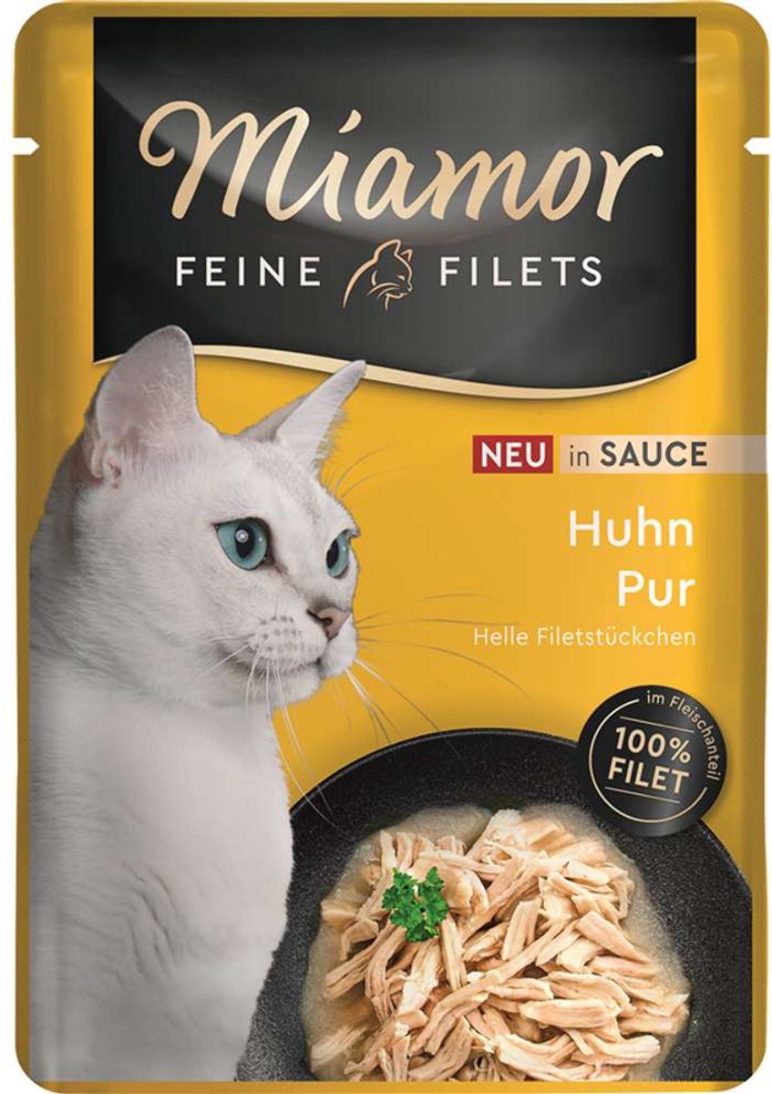 Miamor - fine fileter 100g - kylling i sauce