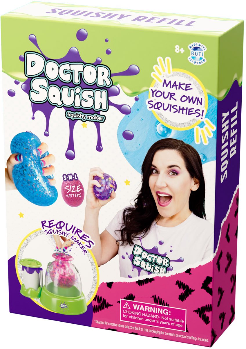 Doctor squish - squishy refill sæt
