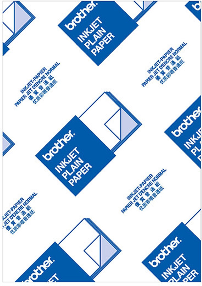 Brother inkjet papir - a4 73g m 250 ark