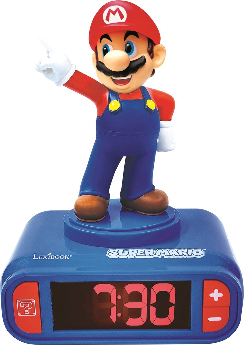 Lexibook super mario vækkeur med lyde