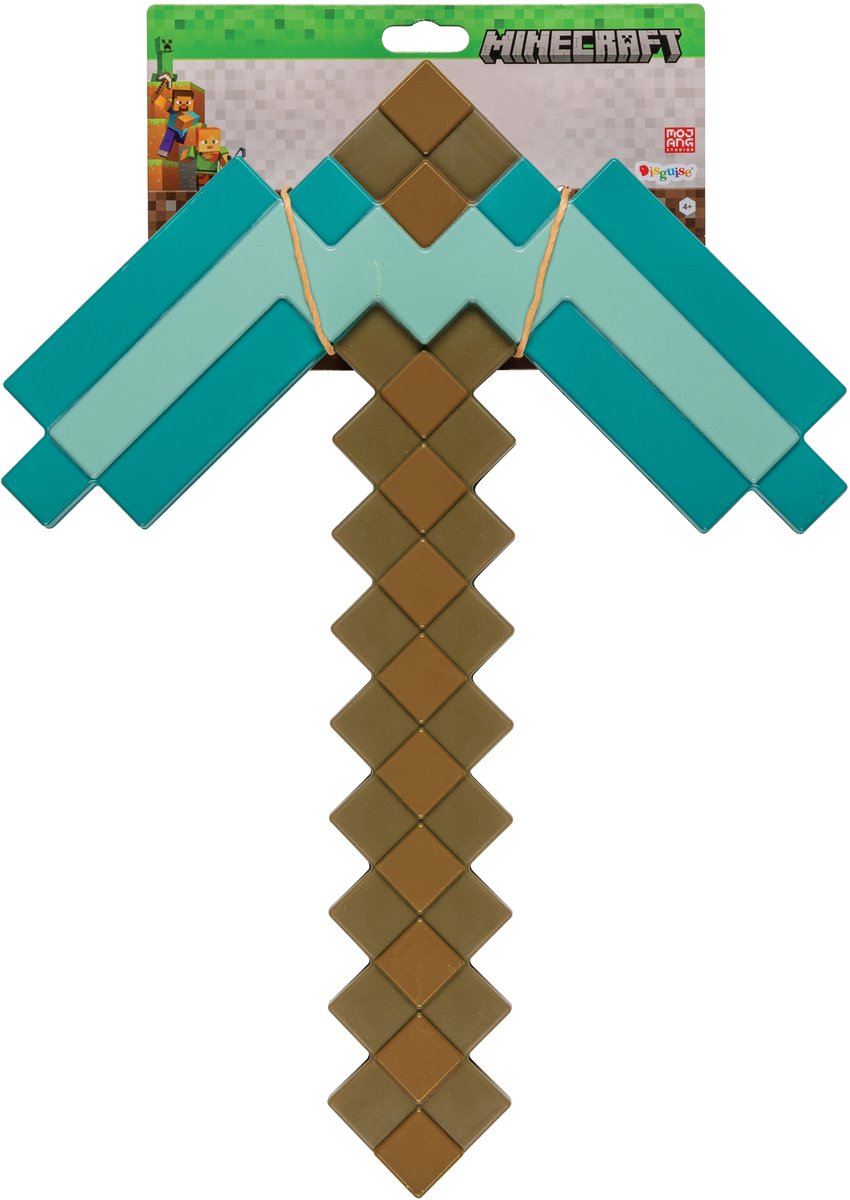Forklædning - minecraft diamanthakke våben børn - legetøjshakke