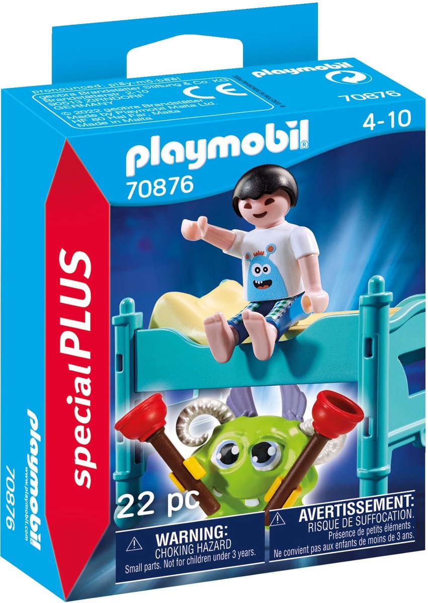 Playmobil special plus barn med monster - 70876