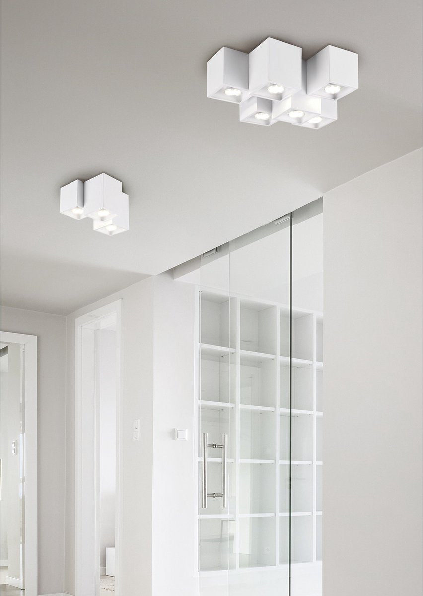 Trio fernando - loftslampe - hvid mat - gu10 - indvendig belysning