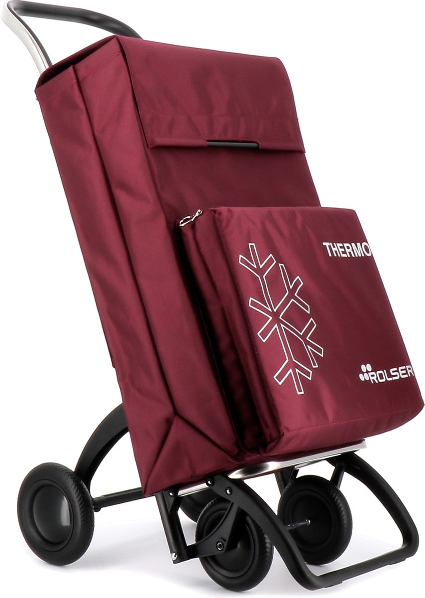 Rolser indkøbsvogn 4 hjul - thermo fresh mf - 4.2 - burdeos