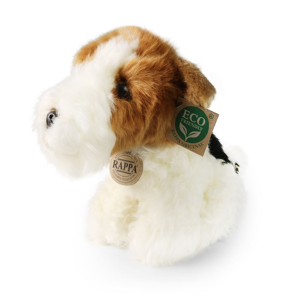 Plys hund fox terrier 20 cm øko-ven