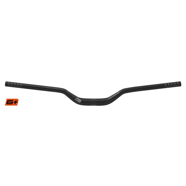 Ergotec styrstængerstang 50 6+ ø31,8mm - sort