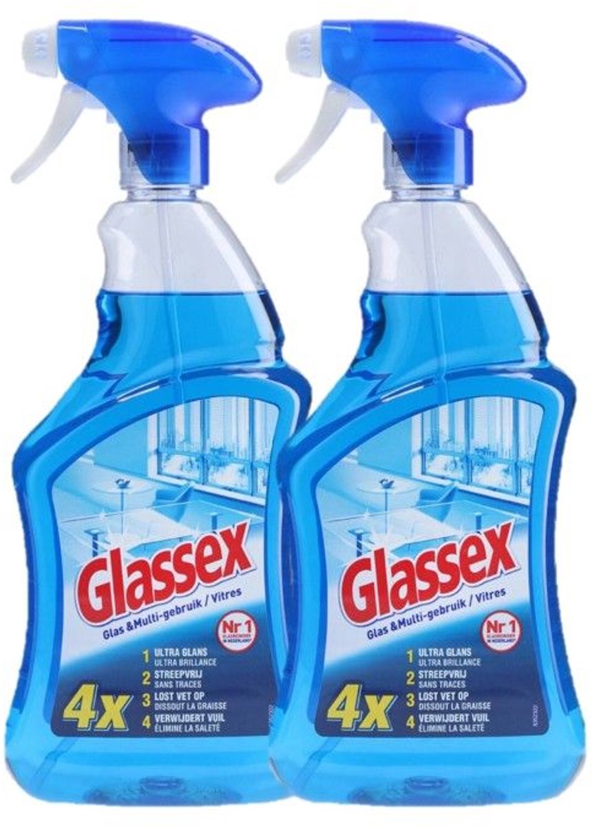 Glassex interiørrens 2x750ml