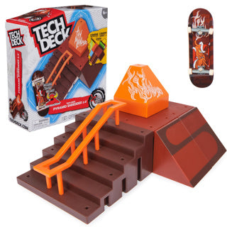 Tech deck x-connect pyramid shredder 2.0 playset | 2 stk