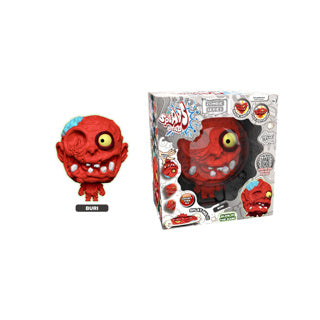 Btf splats hoved rød zombie 11 cm