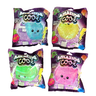 Fantastisk cool sukker squishy glitter 4 assorteret | 6 stk