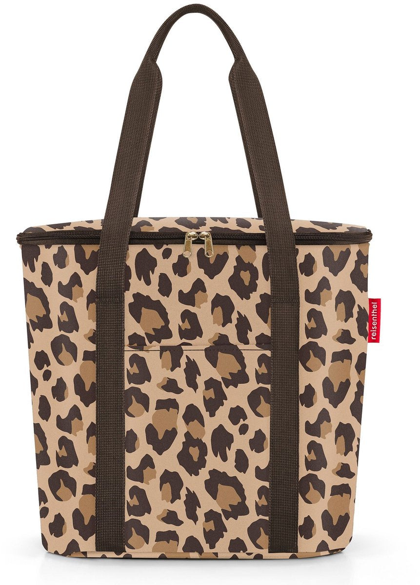 Reisenthel thermo shopper køletaske - 15l - leo macchiato brun