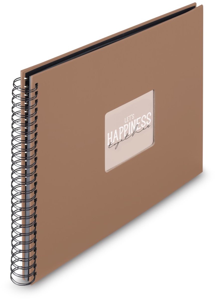 Hama spiral fotoalbum - kunst - 36x32 - 50 sider - skum