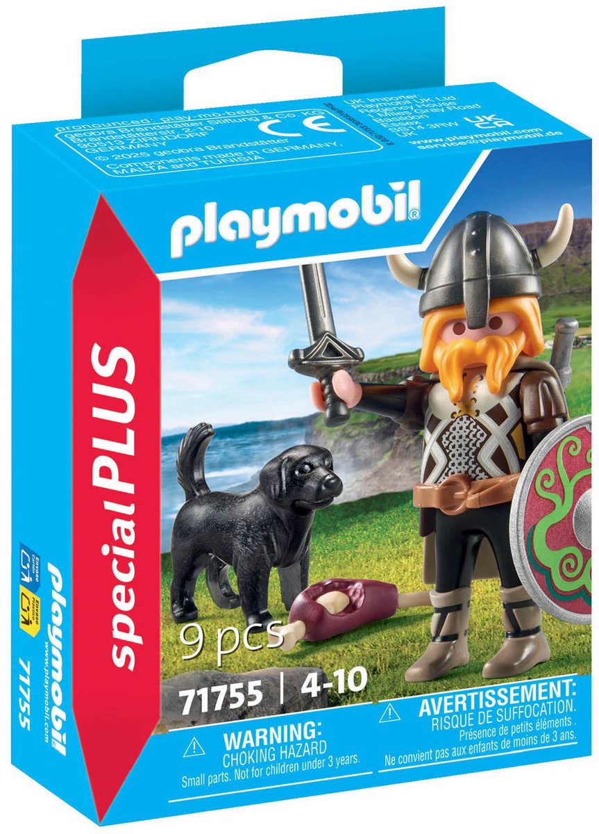 Playmobil special plus viking med vagthund 71755