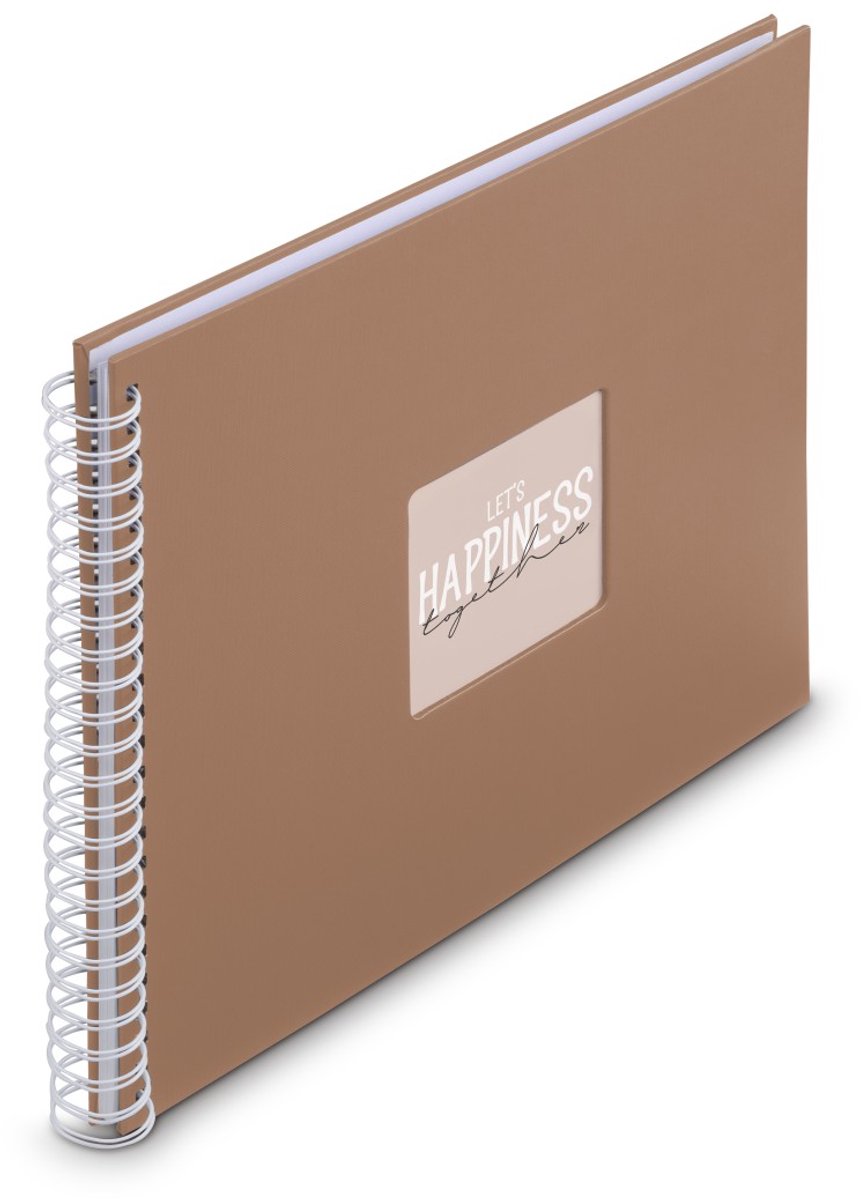 Hama spiral fotoalbum - kunst - 36x32 - 50 sider - skum