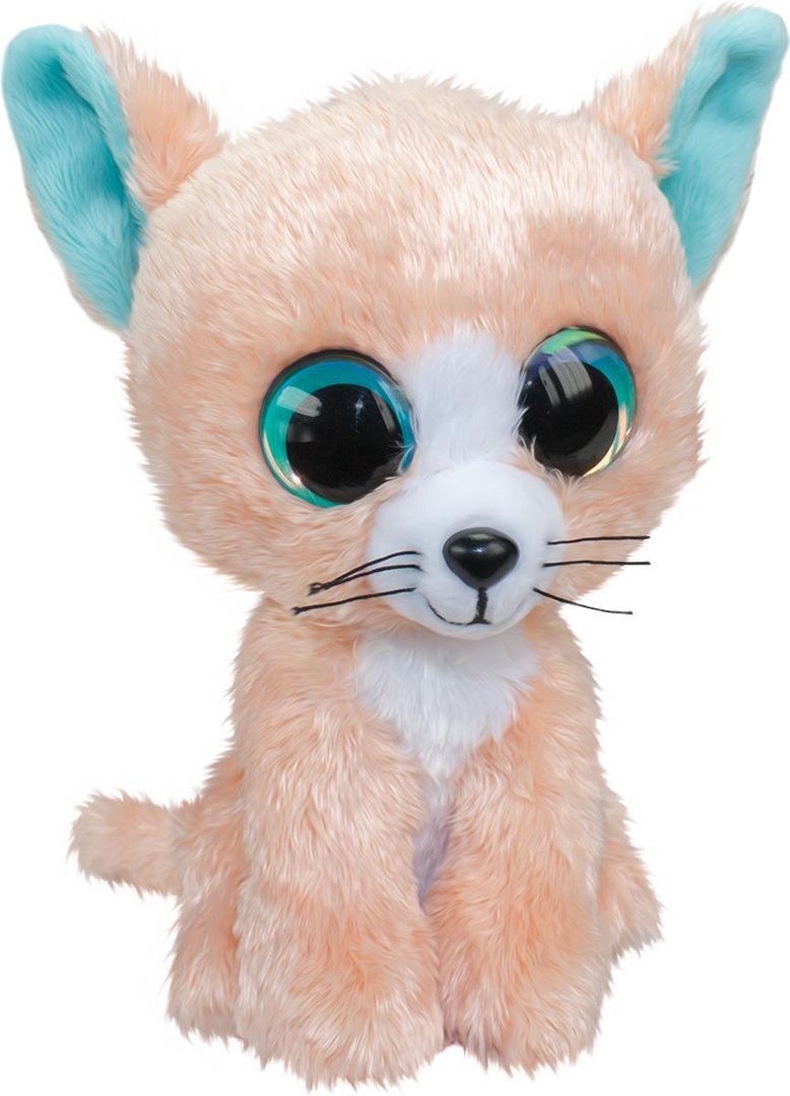 Lumo stjerner krammetøj - kat fersken, 15cm