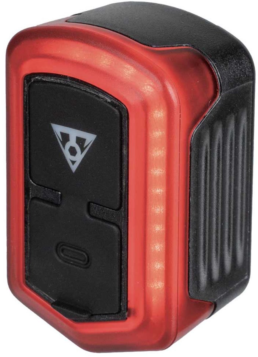 Topeak Redlite clip-on 15 USB-C COB LED baglygte orange 15 lumen