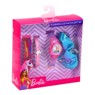 Accutime - LCD Barbie ur med tilbehør