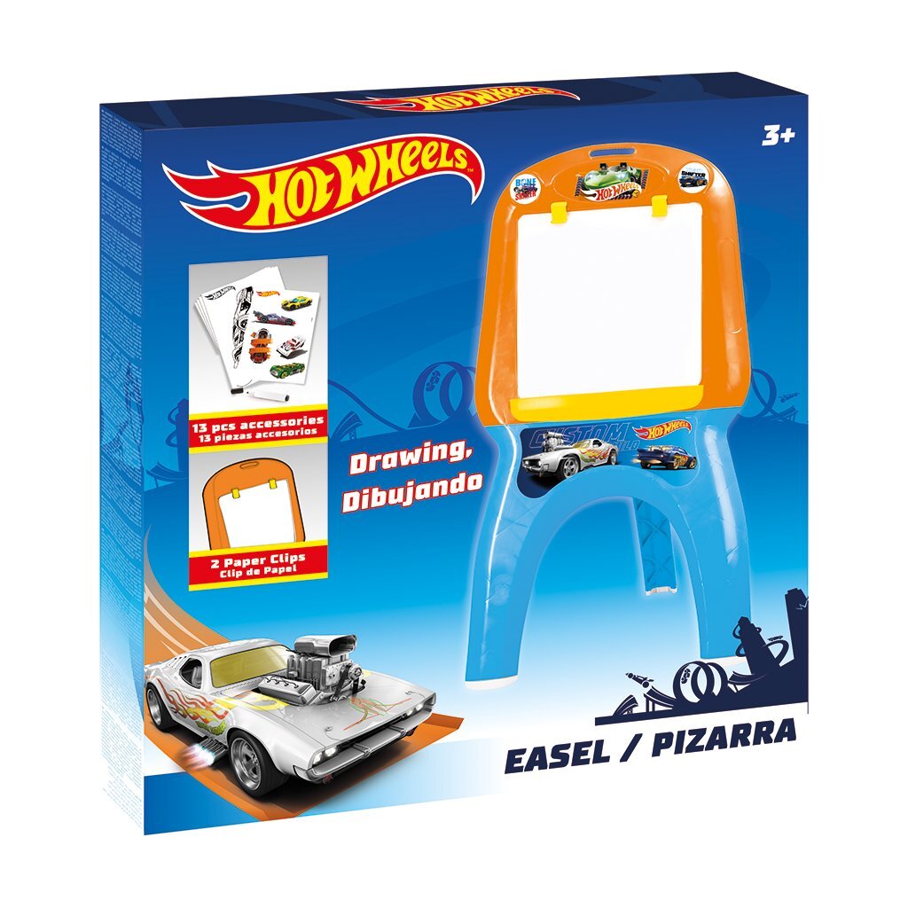 Dolu hot wheels tegnebræt blå orange