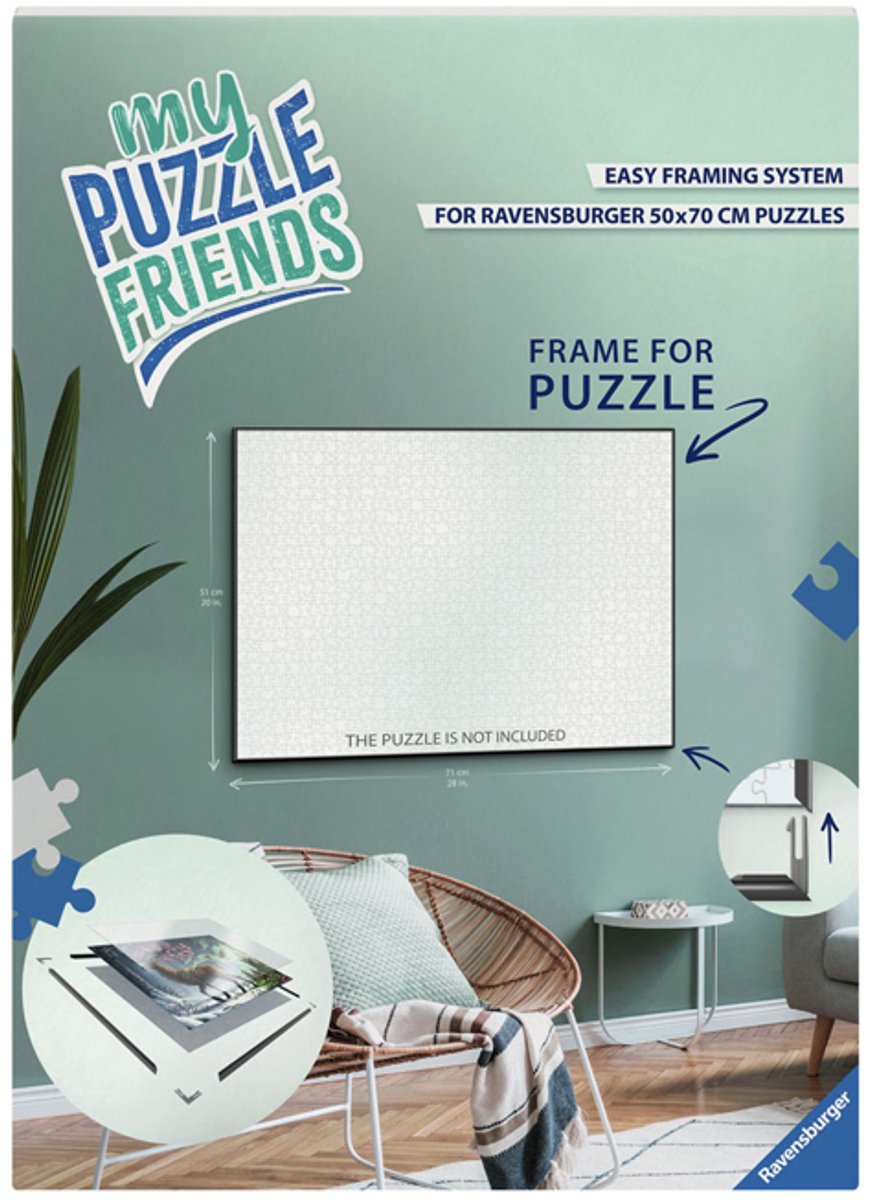 Ravensburger puslespilsramme 1000 brikker puslespil - puslespil tilbehør