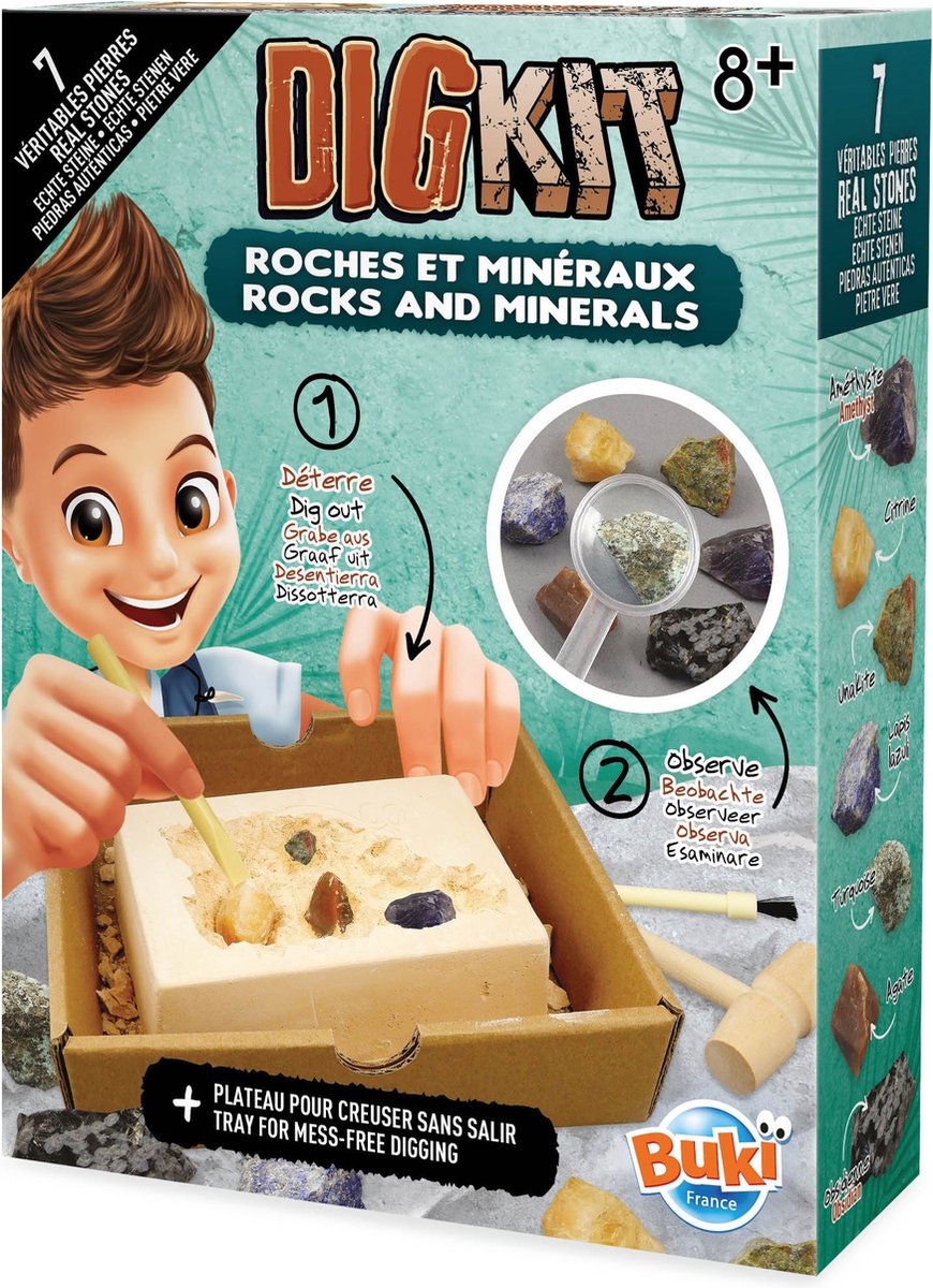 Buki frankrig buki - digkit - udgravning af sten