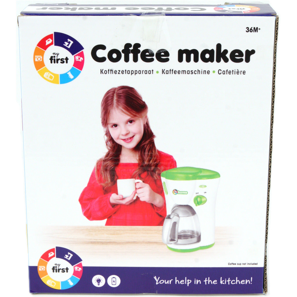 Min første min første kaffemaskine