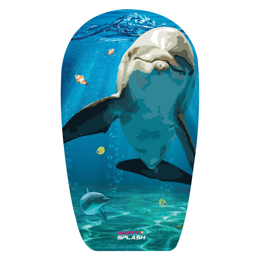 Alert splash bodyboard med delfinprint 84 cm eps