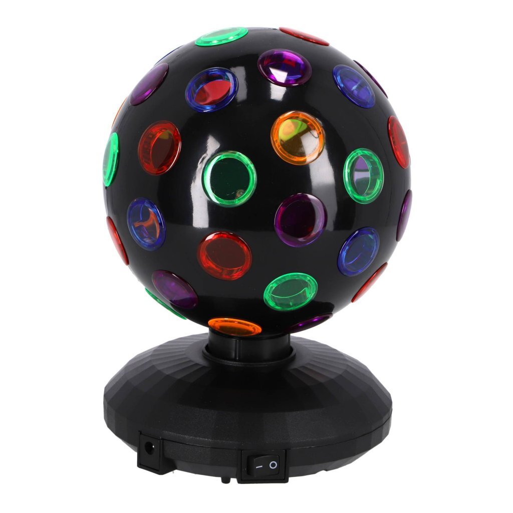 Andre mærker party time led disco kugle 12,5 cm sort