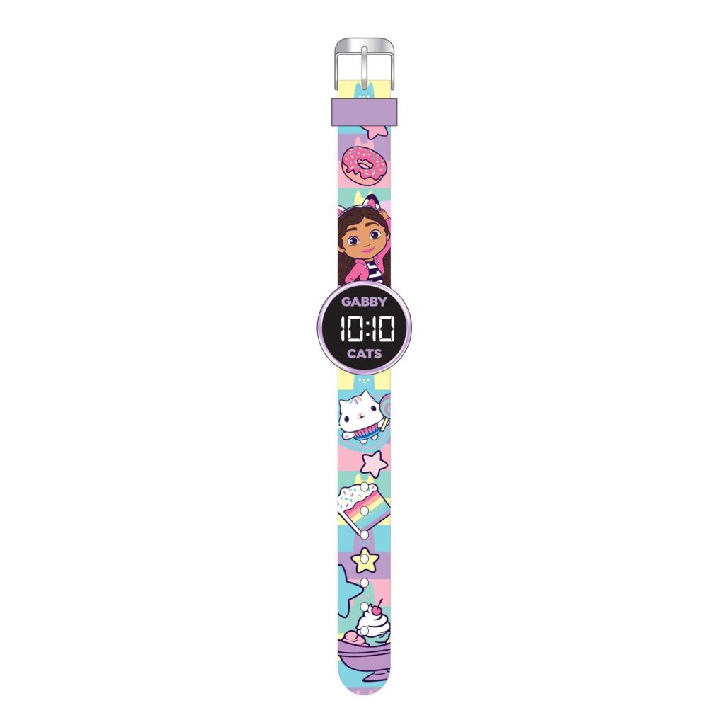 Accutime Gabby’s dukkehus LED ur rund