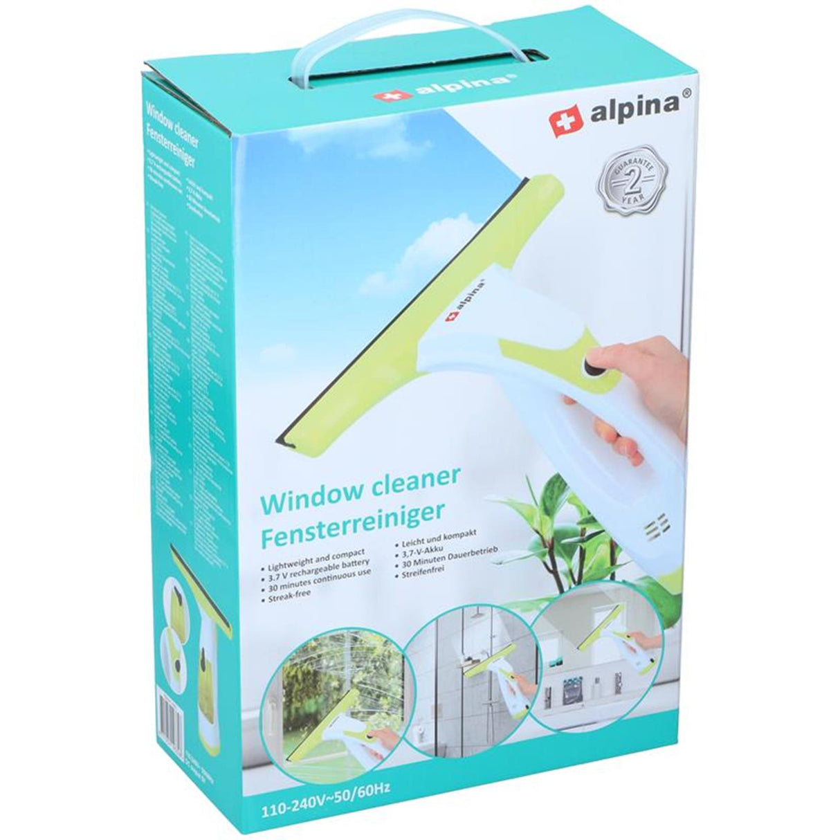 Alpina vinduespudser inklusive adapter