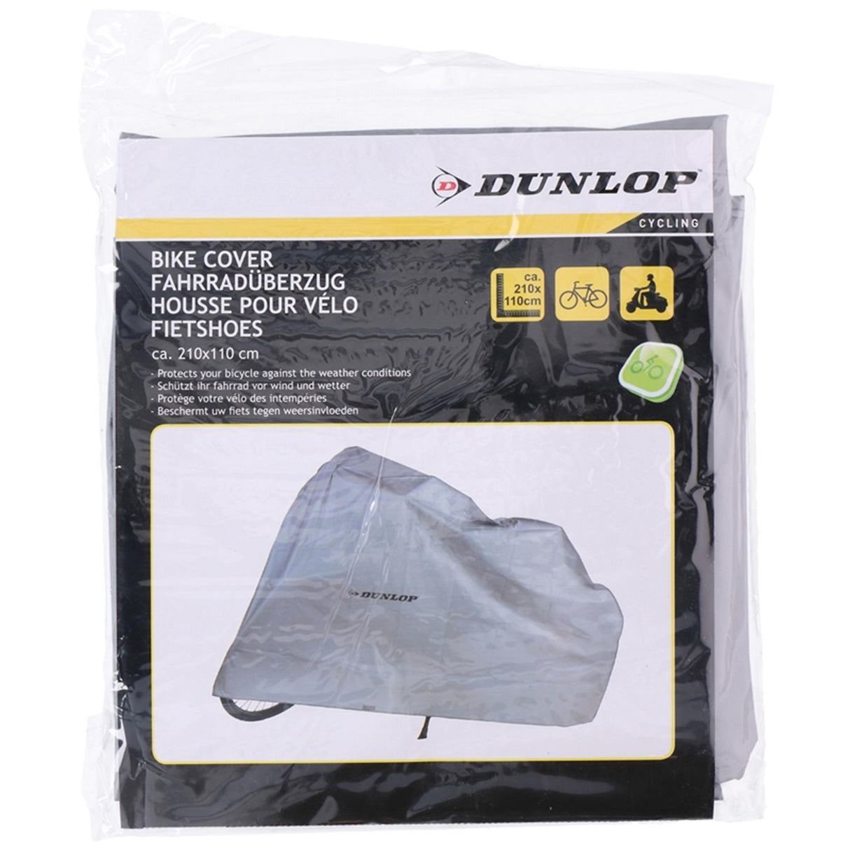 Dunlop cykelovertræk 210x110cm