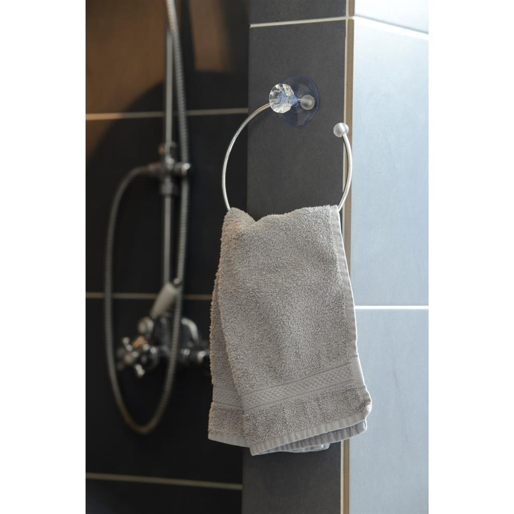 Basis håndklædeholder med sugekop 15,8x4 cm assorteret