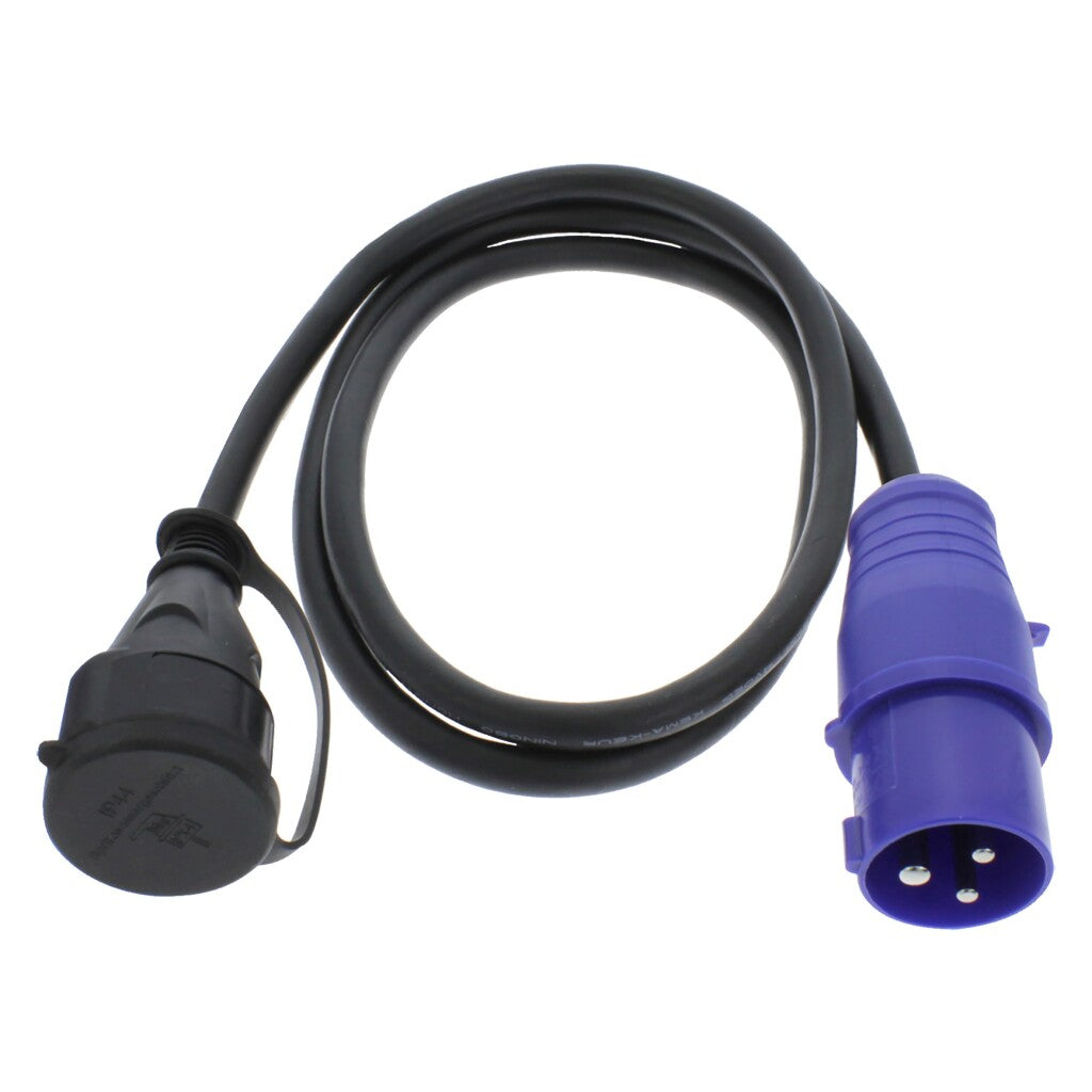 Basic cee jordet adapterstik 1,5 m