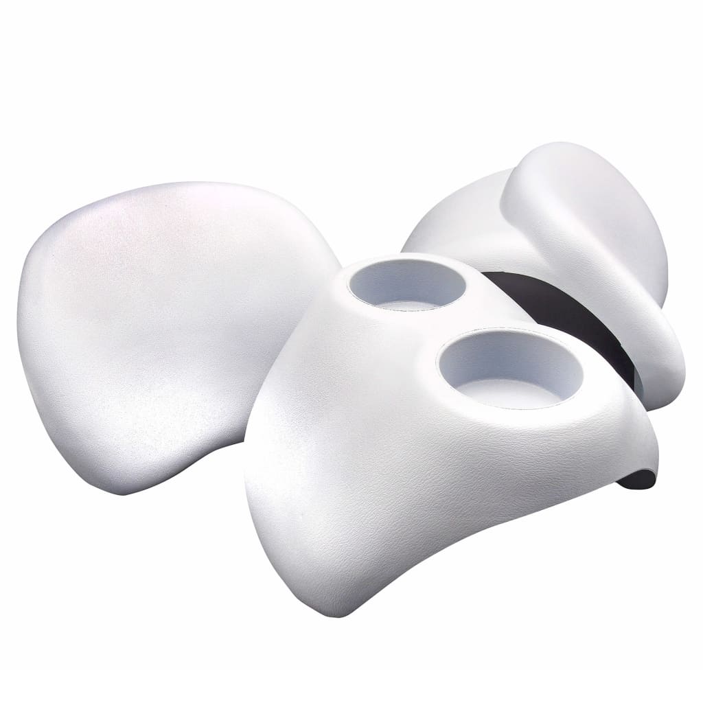 Uendelig spa -nakkestøtte og cupholder PU