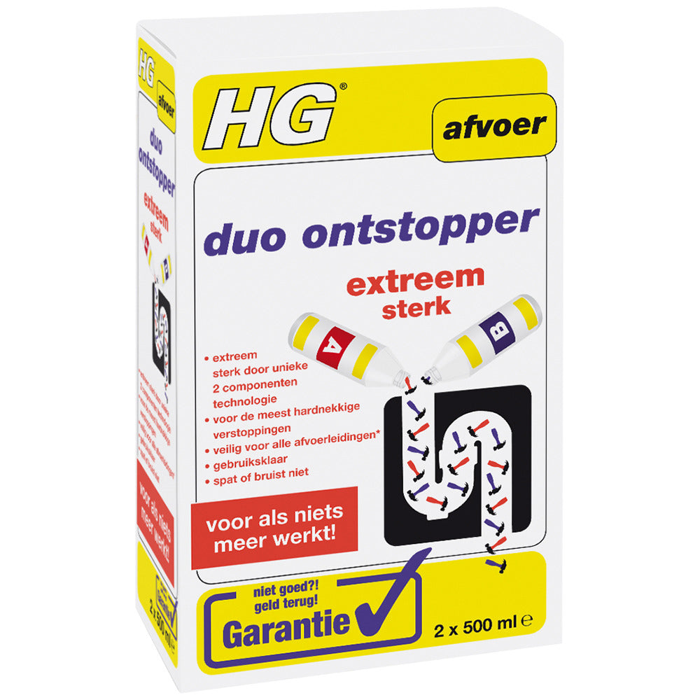 Hg dua unblocker 2x 0,5 l