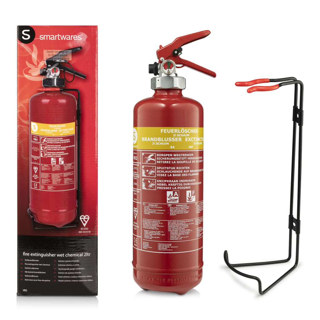 Smartwares skum ildslukker FEX-15420 2 L