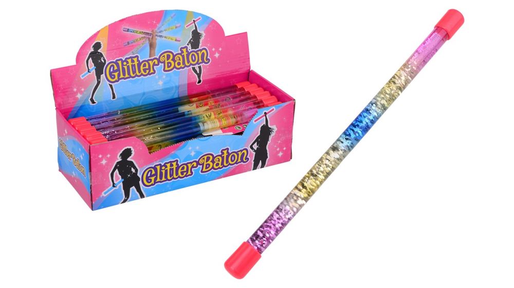 Johntoy flydende glitter tryllestav, 31 cm. 3+