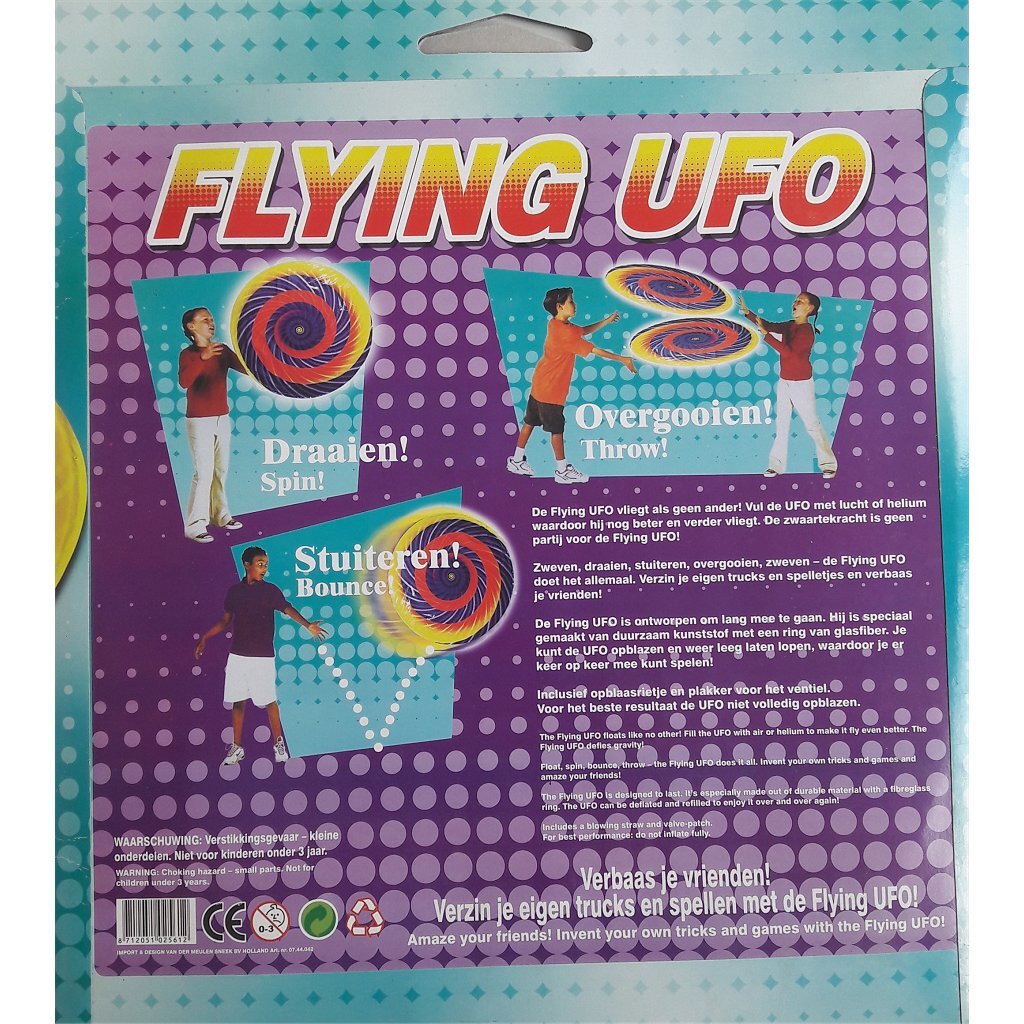 Grundlæggende flyvende UFO diameter 1 m