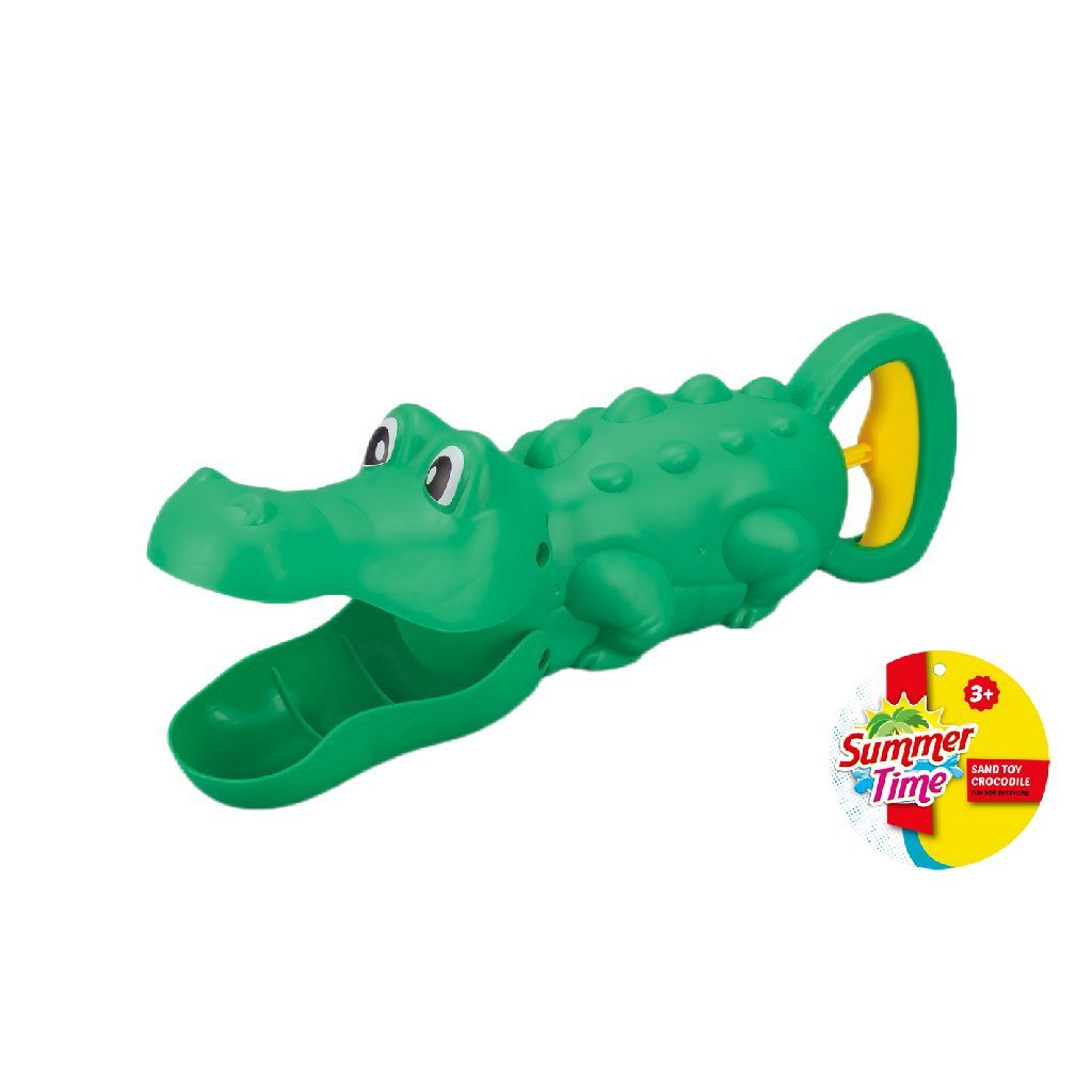 Sommerkrokodillesandspand 35 cm