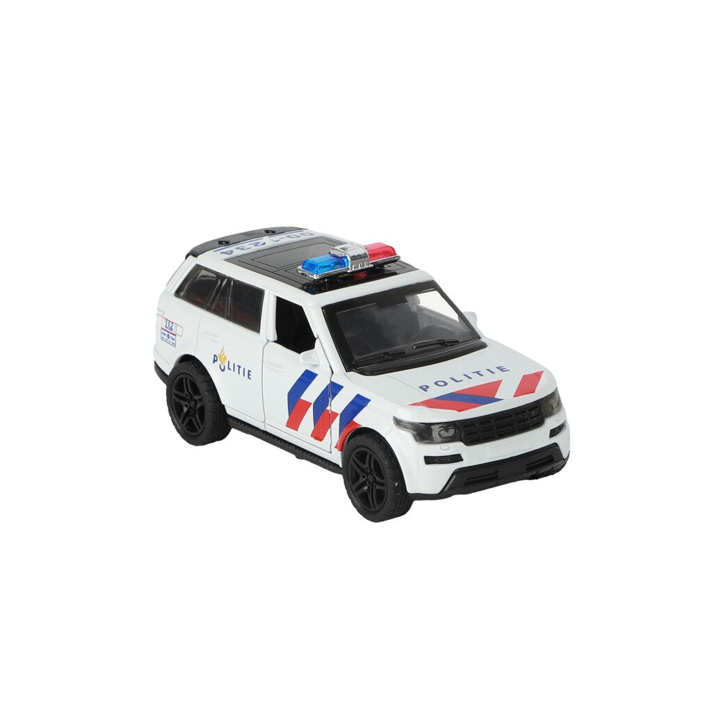 112 Pull-Back Police SUV 1:36 + Lys og lyd
