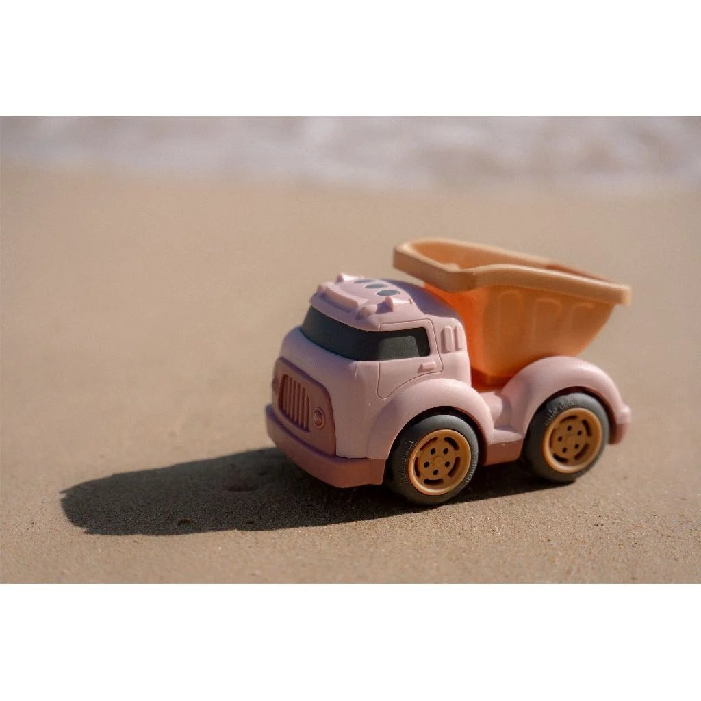 Lille hollandsk tipvogn pink, 17cm