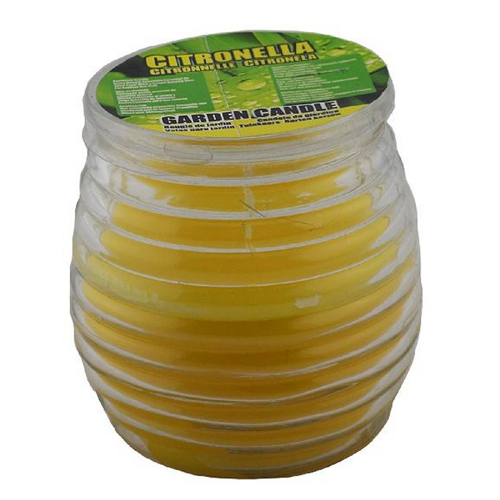 Basic citronella lys i glaskrukke 8,5 cm