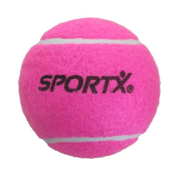 Sportx jumbo tennisbold l pink, 13cm