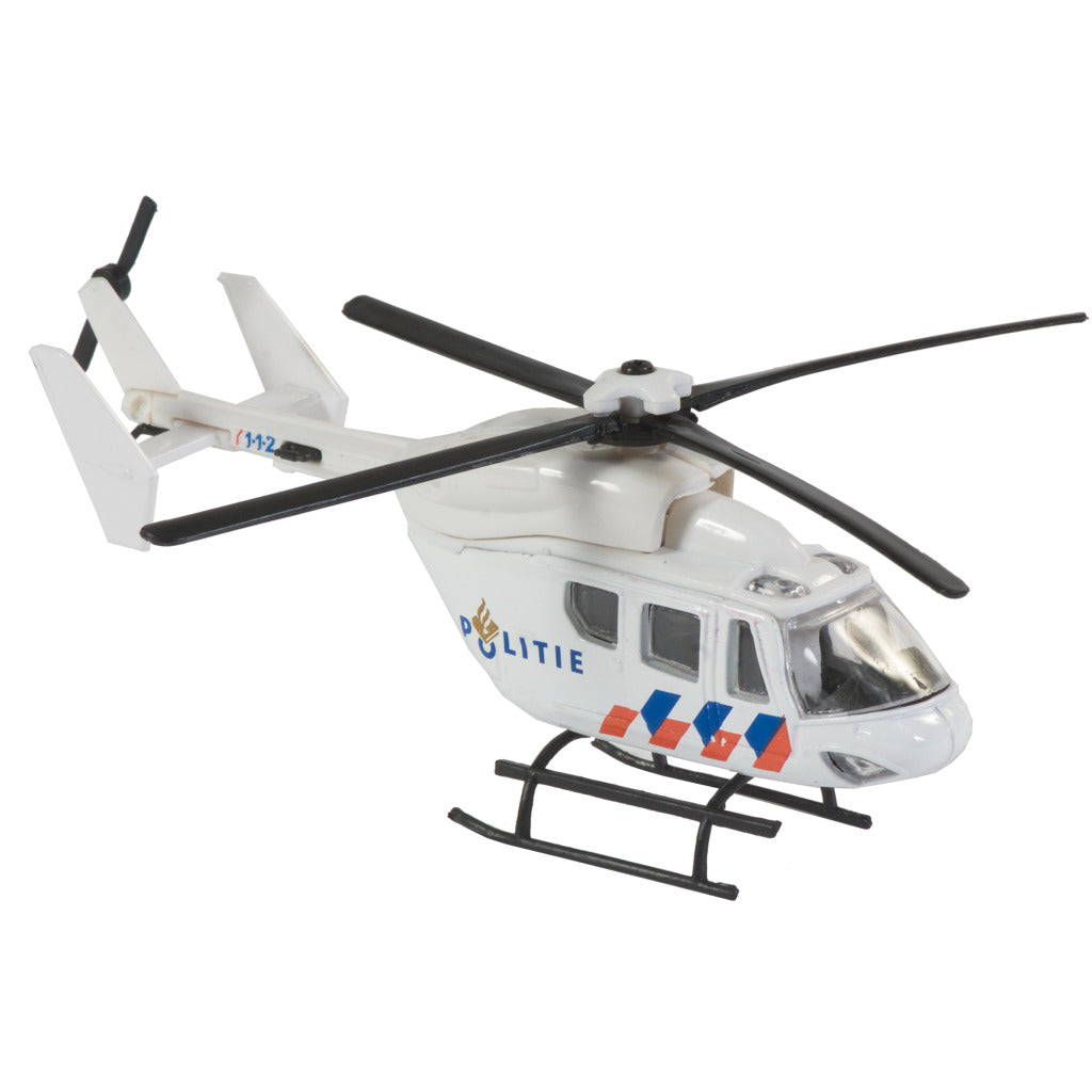 Grundlæggende 112 politihelikopter 1:43