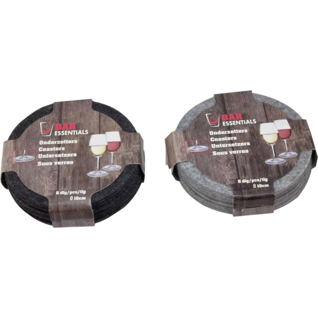 Bar essentials filtunderlag 10 cm 6 stk