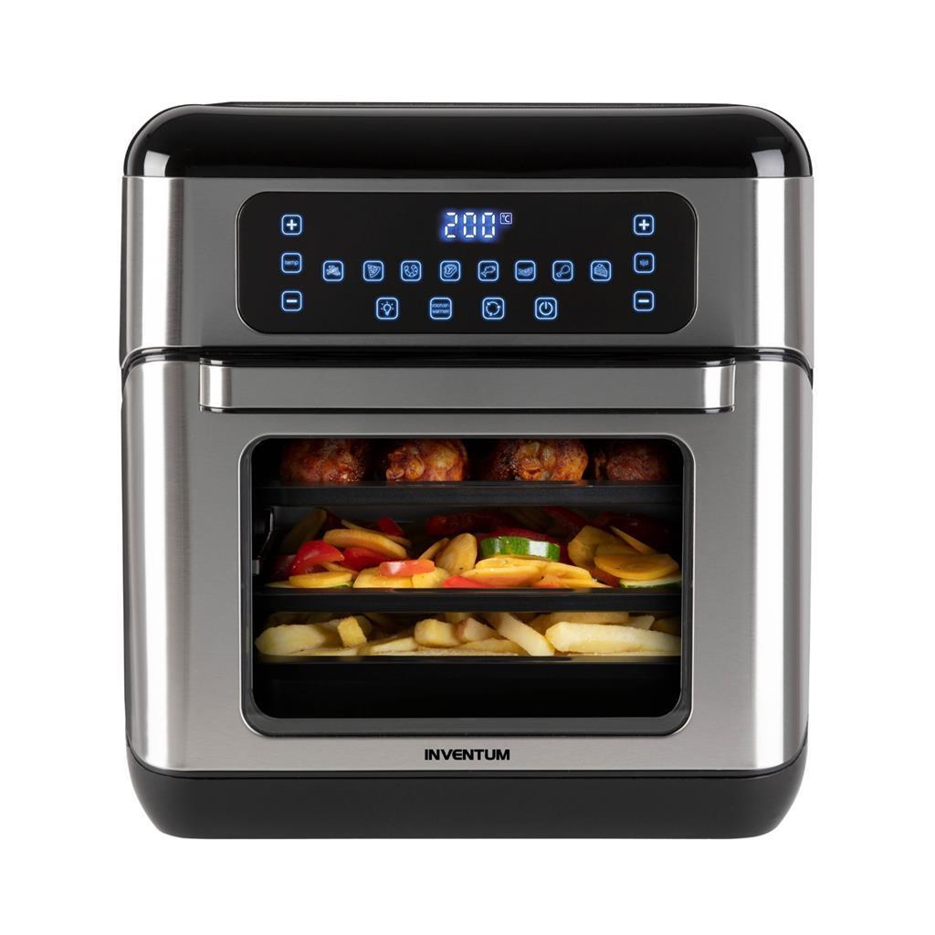 Inventum gf1200hld miniovn 12l 1500w sort rustfrit stål
