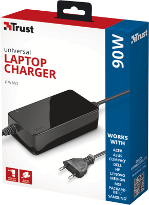 Trust primo laptop oplader 90w
